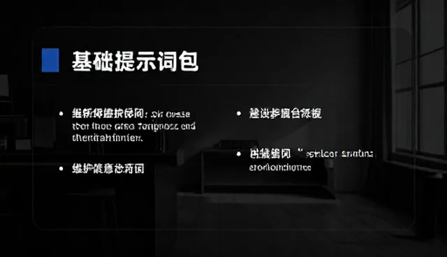 AI做图提示词使用场景中的操作思路分析
